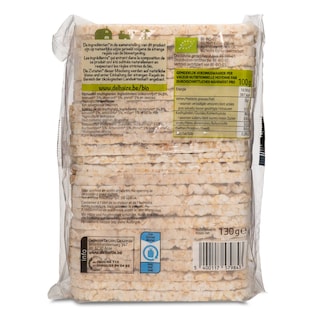 Delhaize | Bio | Galettes de riz | Multicéréales | Bio 