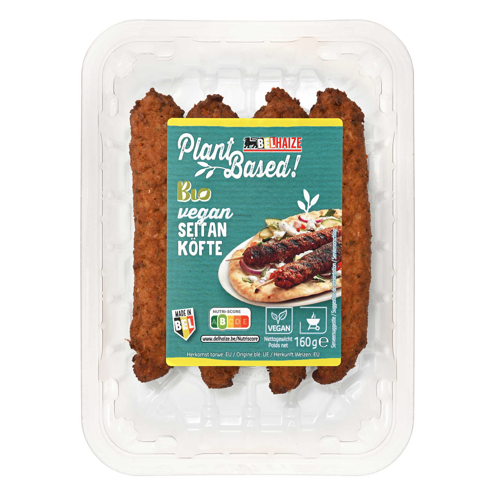 Delhaize Kofte | Seitan | Vegan | Bio