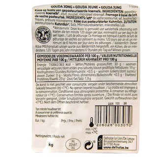 Delhaize | Gouda | Jeune | Bloc 