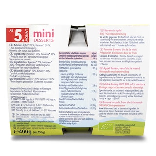 Hipp | Fruitpap | Appel Banaan | 4M | Bio 