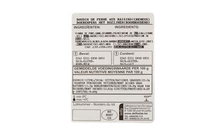 Delhaize | Boerenpensen | Zwart | Suiker-Rozijn 