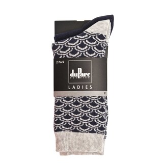 duParc | Chaussettes dames | gris | arc | 35/38 