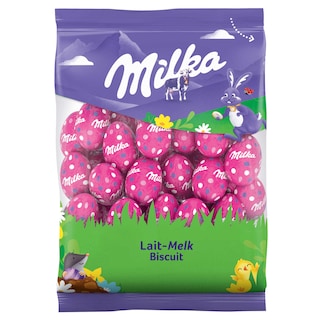 Milka | Chocolat | oeufs | Lait biscuit 