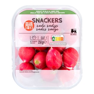 Delhaize | Snackers | Radis rouge 