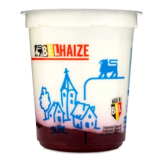 Delhaize | Yoghurt | Vol | Aardbei 180 gr