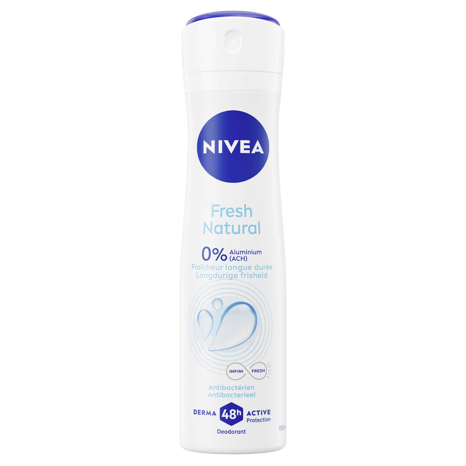 Nivea Spray 0% | Fresh Natural | 150ml