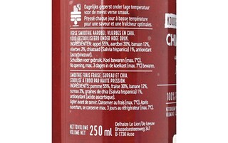 Delhaize | Smoothie | aardbei chia 250ml 