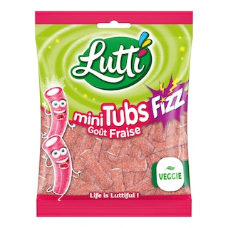 Lutti | Snoepjes | Fili tubs | Aardbei 