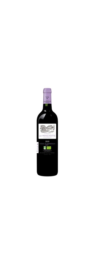 France - Frankrijk | Bordeaux - Côtes de Bordeaux | Château Manchotte | Bio | 2019 | Rouge 