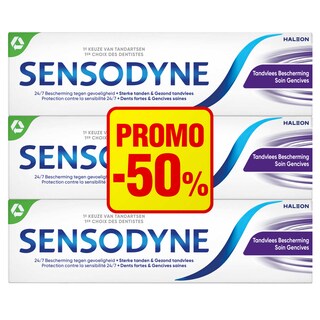 Sensodyne | Tandpasta | Gum Protection | 3x75ml | 50% 