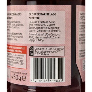 Delhaize | Aardbeiconfituur 