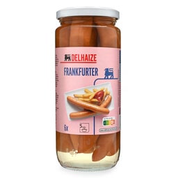 Delhaize | Worsten | Frankfurter 250 gr