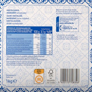 Delhaize | Suiker | Klontjes 1 kg