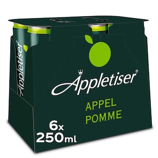 Appletiser | Sap | Appel | Bruisend | Blik 6 x 25 cl