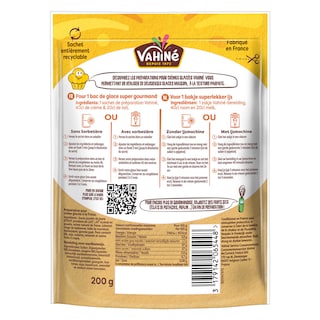 Vahiné | Mix | bereiding voor ijs | Aardbei 