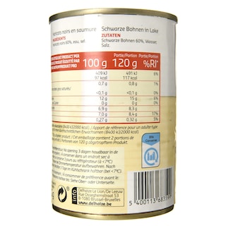 Delhaize | Haricots noirs 