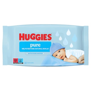 Huggies | Pure | Doekjes | Vochtig 56 st