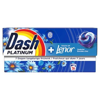 Dash | Platinum | Pods | + Lenor | Zeebries 26 st