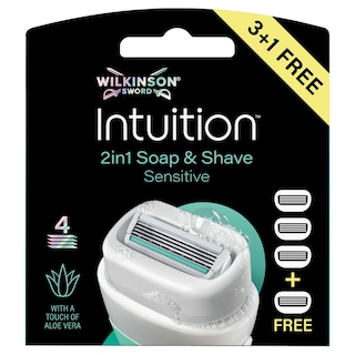 Wilkinson Sword | Scheermesjes | 2in1 Soap&Shave | Sens |3+1 