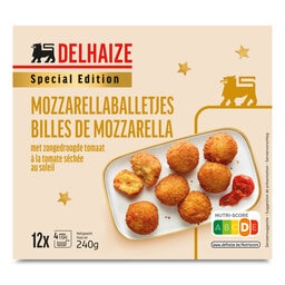 Delhaize | Mozzarellaballetjes | Tomaat 