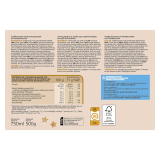 Delhaize | Bûche | Framboise | Vanille 