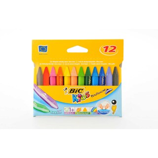 Bic | Kids | Pastellen | Plastidecor | > 1 jaar 12 st
