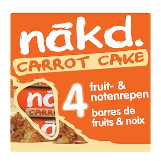 Nàkd | Barres | Carotte | Cake 