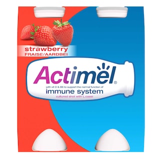Actimel | Drinkyoghurt | Aardbei | Immuniteit 