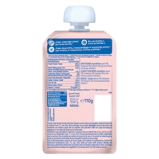 Nestlé | Fruit | Poire Framboise | Gourde | 12 m 