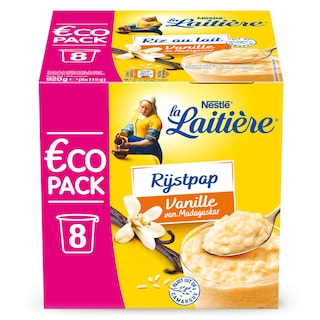 La Laitière | Rijstpap | Vanille | Economy pack 