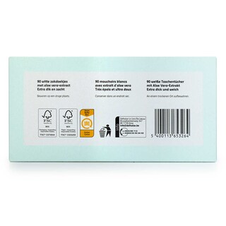 Delhaize | Zakdoeken | Box 90 st