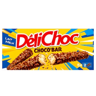 Delacre | Délichoc | Biscuits | Délichoc | Bar | Chocolat au lait 