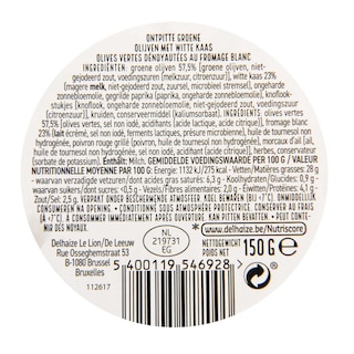 Delhaize | Olives au fromage 