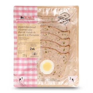 Delhaize | Poulet pain de viande à la flamende 