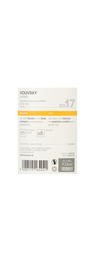 France - Frankrijk | Loire | Vouvray Blanc | 1/2 Sec 