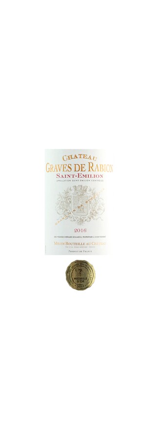 France - Frankrijk | BORDEAUX ST EMILILON | Château Graves de Rabion 2016 