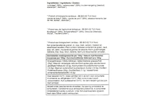 Delhaize | Gehaktbereiding | Varken-Rund | Bio 250 gr