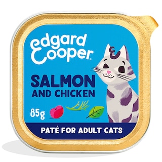 Edgard & Cooper | Cat | Volw | Zalm Kip 85 gr