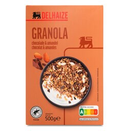Delhaize | Granola | Chocolat & amandes 500 gr