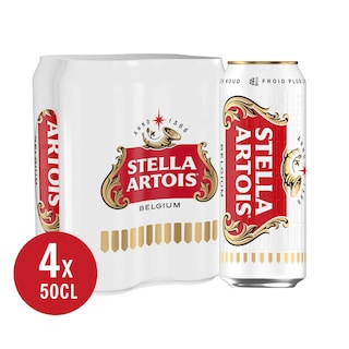Stella Artois | Pils | 5,2% Alc. | Blik | Cold Grip 