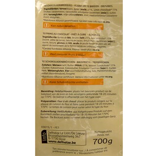 Delhaize | 10 | Chocoladebroodjes 700 gr