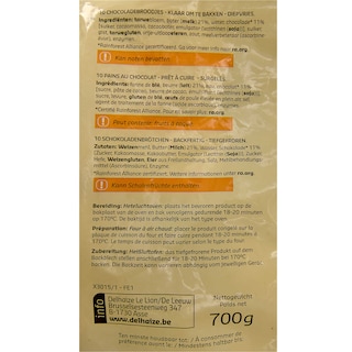 Delhaize | 10 | Pains au chocolat 