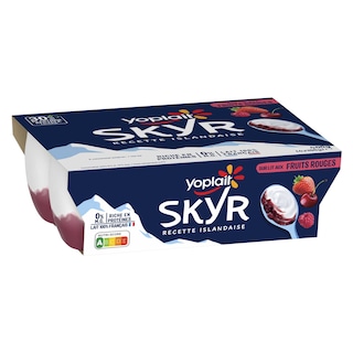 Yoplait | Skyr | Rode vruchten 4 x 100 gr