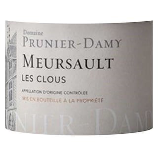 Domaine Prunier Damy | Meursault | Clous | 2022 | Wit 75 cl