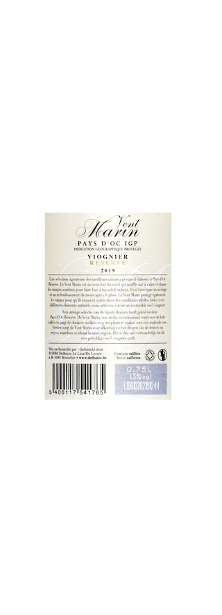France - Frankrijk | Midi de la France - Oc IGP | Vent Marin Viognier Blanc 