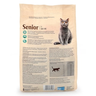 Delhaize | Kattenvoeding | Brokjes | Senior | Kip 800 gr
