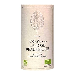 Chateau La Rose Beausejour | Castillon - Côtes de Bordeaux | Bio | 2019 