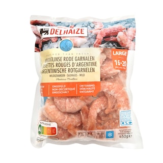 Delhaize | Crevettes | Rouge 