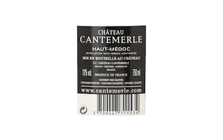 Chateau Cantemerle | Haut-Médoc Grand Cru Classé | 2015 