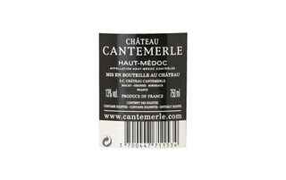 Chateau Cantemerle | Haut-Médoc Grand Cru Classé | 2015 